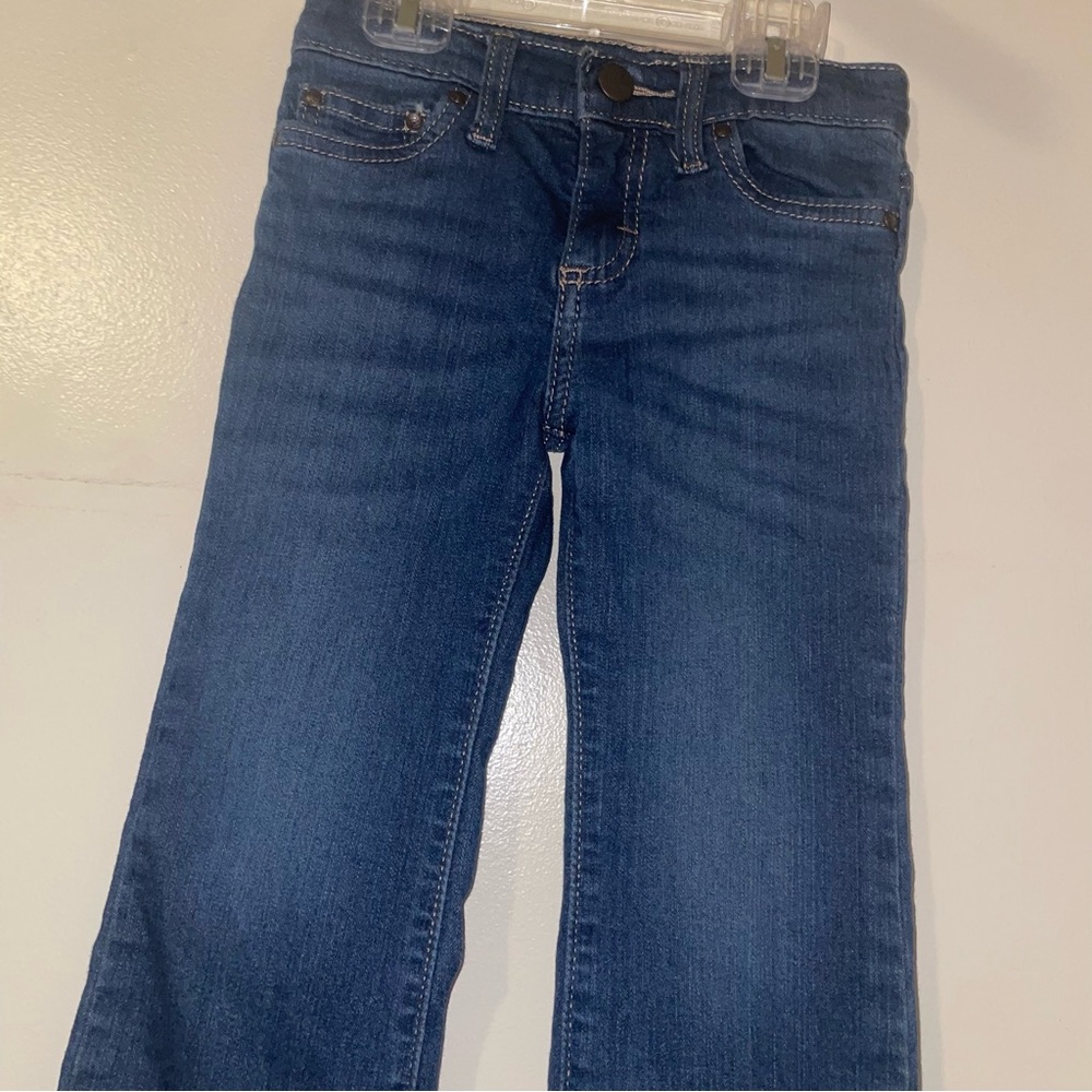 Little Girl Size 4T Wrangler Jeans - Picture 4 of 6